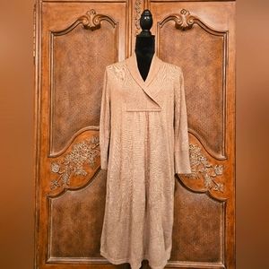 SPENSE Sweater Dress in Caramel Size Extra Large